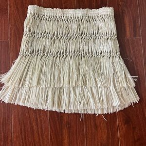 Isabel Marant raffia mini skirt